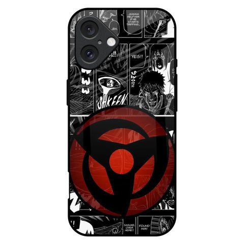 Sharingan iPhone 16 Plus Glass Back Cover Online