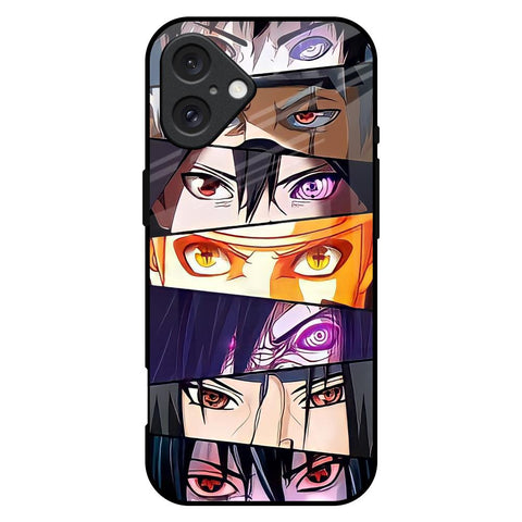 Anime Eyes iPhone 16 Plus Glass Back Cover Online