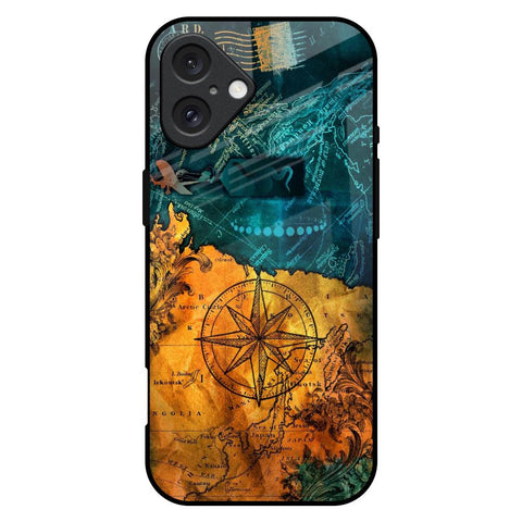Architecture Map iPhone 16 Plus Glass Back Cover Online