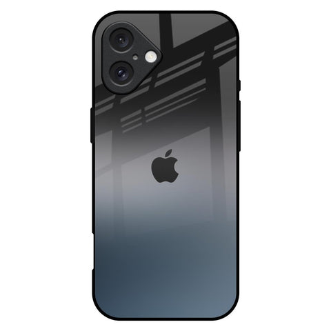 Dramatic Grey iPhone 16 Plus Glass Back Cover Online
