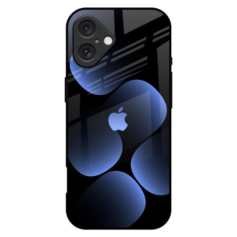 Five Blue Spots iPhone 16 Plus Glass Back Cover Online