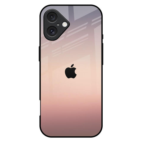 Golden Mauve iPhone 16 Plus Glass Back Cover Online