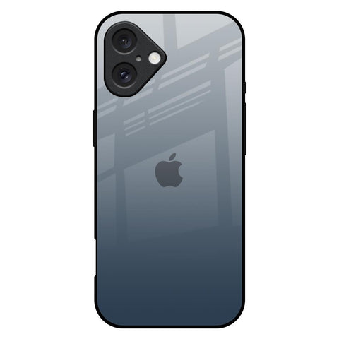 Smokey Grey Color iPhone 16 Plus Glass Back Cover Online
