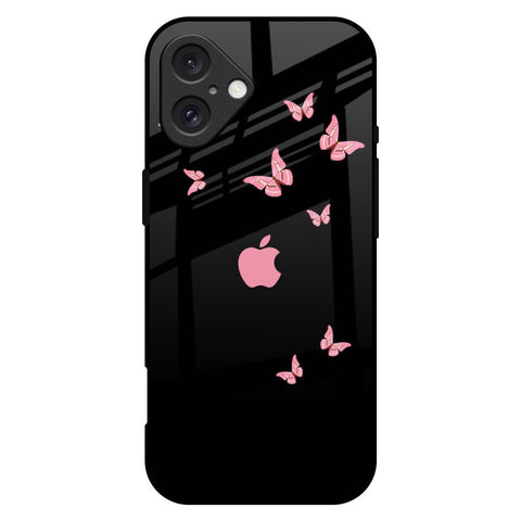 Fly Butterfly iPhone 16 Plus Glass Back Cover Online
