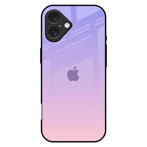 Lavender Gradient iPhone 16 Plus Glass Back Cover Online