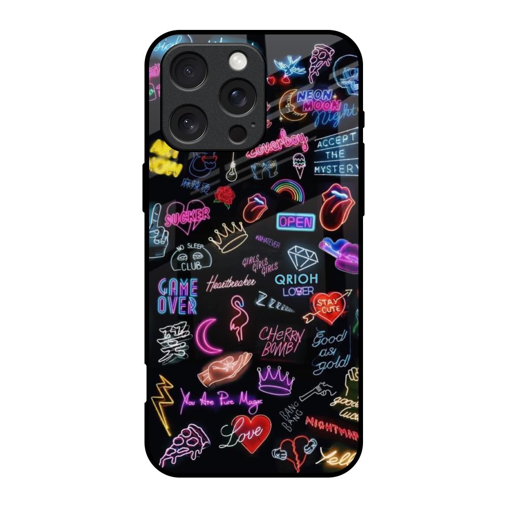 Accept The Mystery iPhone 16 Pro Glass Back Cover Online