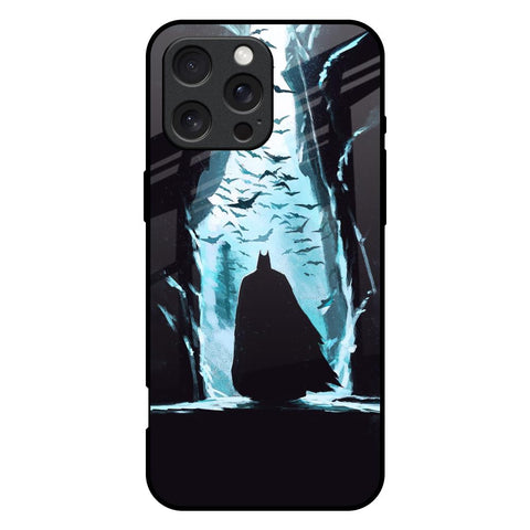 Dark Man In Cave iPhone 16 Pro Max Glass Back Cover Online