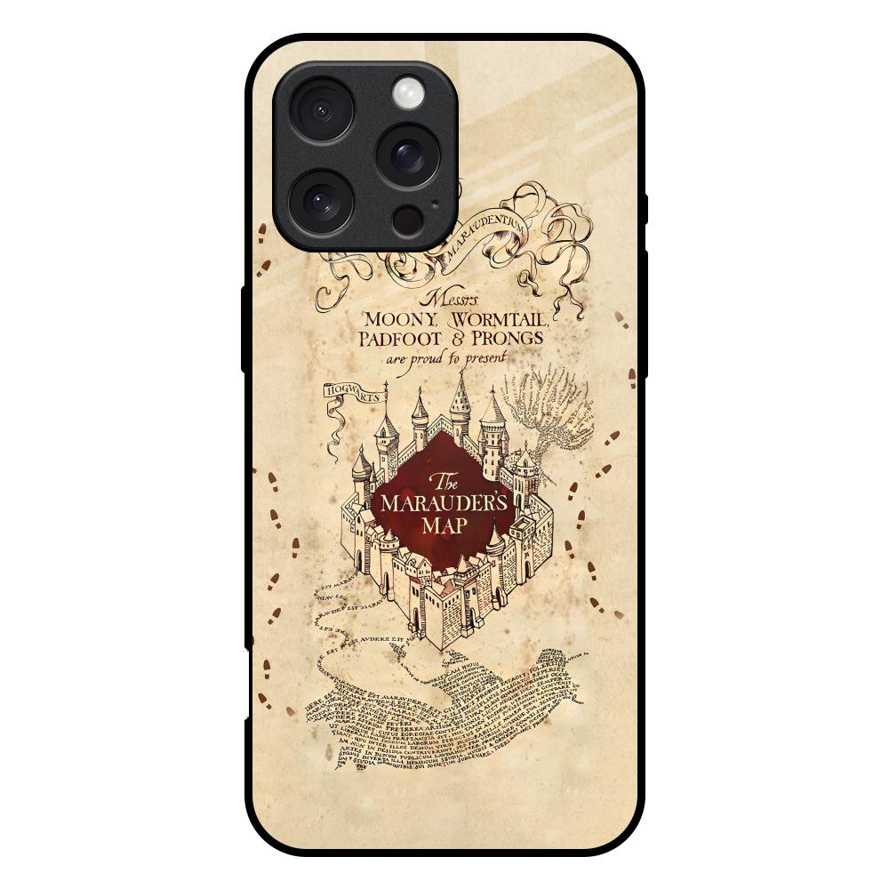 Magical Map iPhone 16 Pro Max Glass Back Cover Online