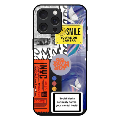 Smile for Camera iPhone 16 Pro Max Glass Back Cover Online