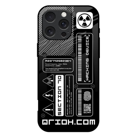 Futuristic Art iPhone 16 Pro Max Glass Back Cover Online