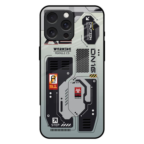 Techno Vibes iPhone 16 Pro Max Glass Back Cover Online