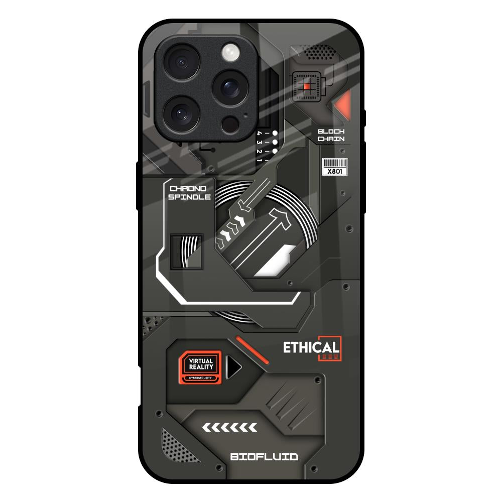 Tech Aesthetics iPhone 16 Pro Max Glass Back Cover Online