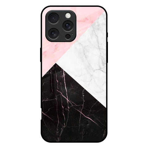 Marble Collage Art iPhone 16 Pro Max Glass Back Cover Online