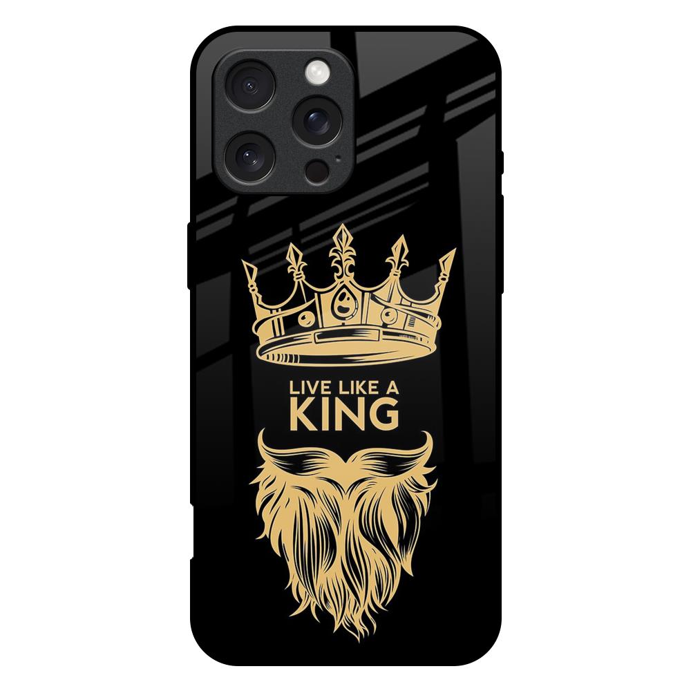 King Life iPhone 16 Pro Max Glass Back Cover Online