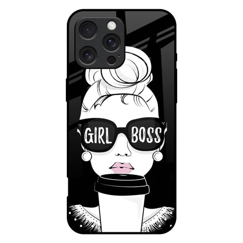 Girl Boss iPhone 16 Pro Max Glass Back Cover Online