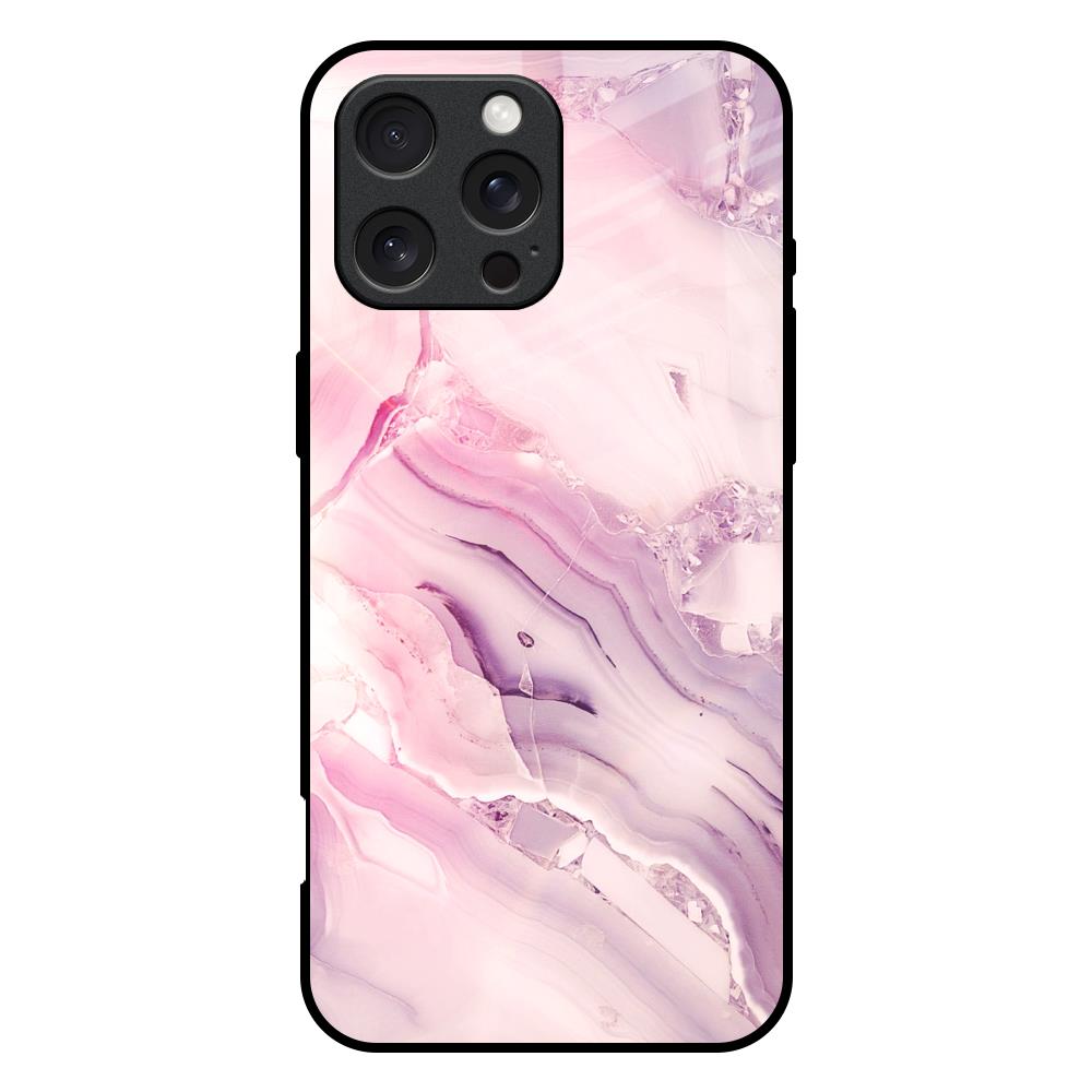 Diamond Pink Gradient iPhone 16 Pro Max Glass Back Cover Online