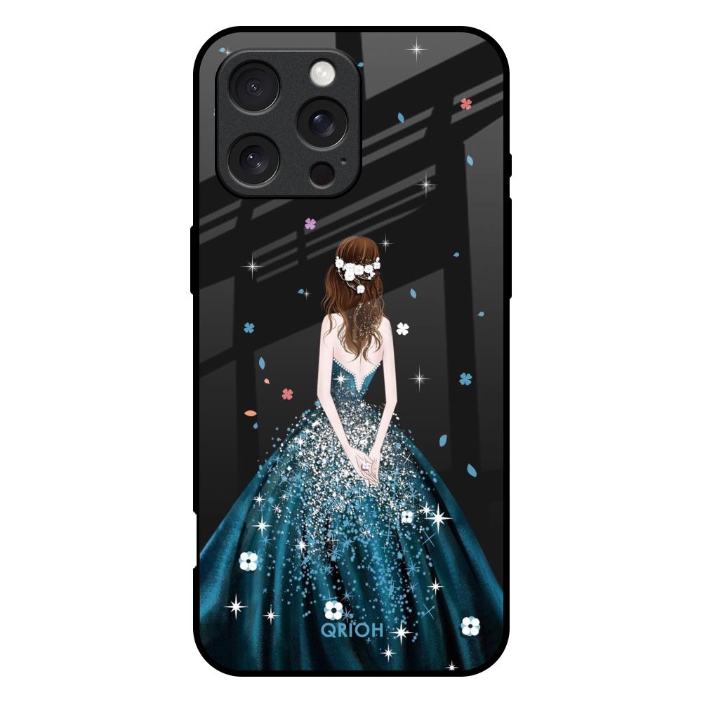 Queen Of Fashion iPhone 16 Pro Max Glass Back Cover Online