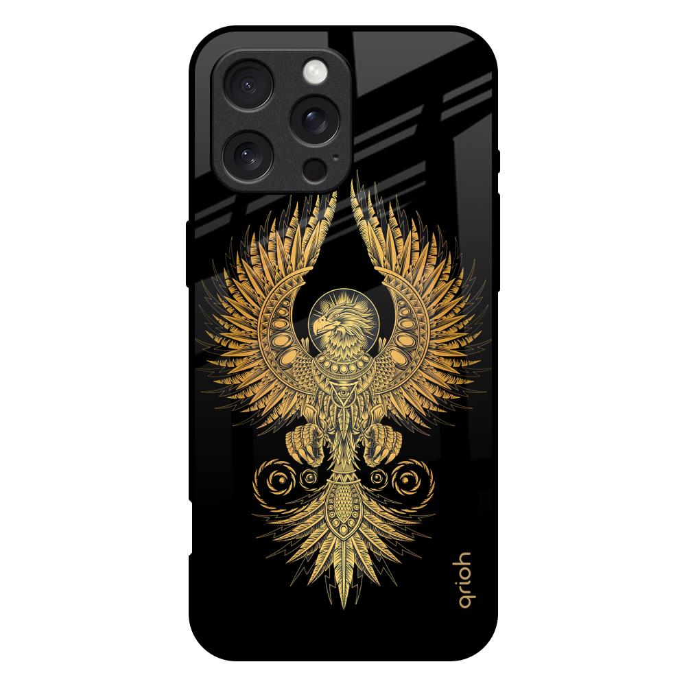 Mythical Phoenix Art iPhone 16 Pro Max Glass Back Cover Online