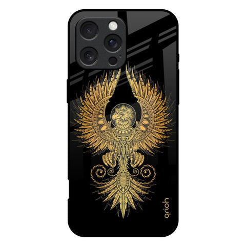 Mythical Phoenix Art iPhone 16 Pro Max Glass Back Cover Online