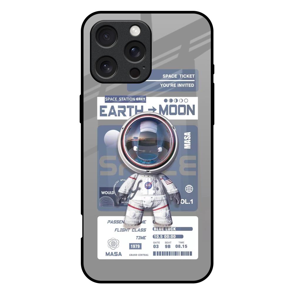 Space Flight Pass iPhone 16 Pro Max Glass Back Cover Online