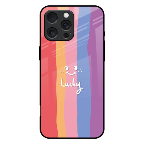 Lucky Abstract iPhone 16 Pro Max Glass Back Cover Online
