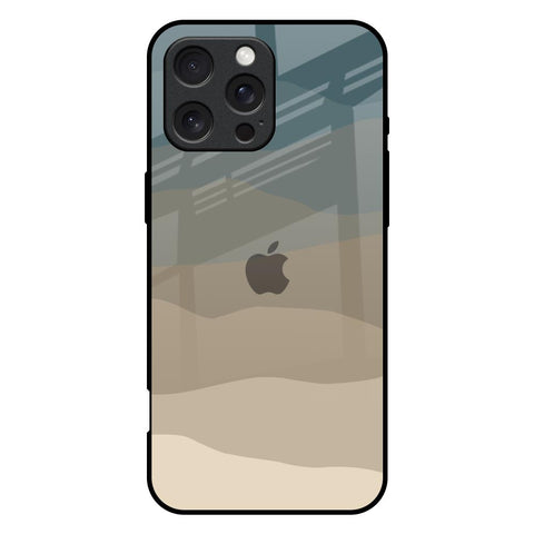 Abstract Mountain Pattern iPhone 16 Pro Max Glass Back Cover Online