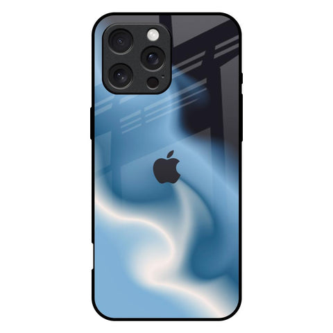 Blue Waves iPhone 16 Pro Max Glass Back Cover Online