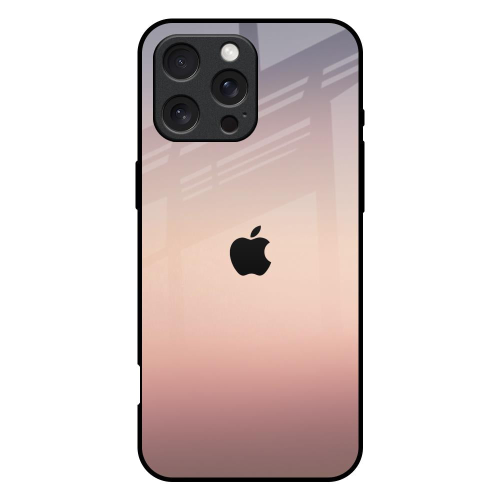 Golden Mauve iPhone 16 Pro Max Glass Back Cover Online