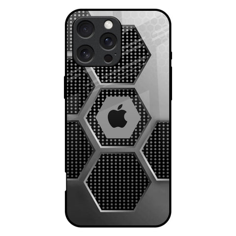 Hexagon Style iPhone 16 Pro Max Glass Back Cover Online