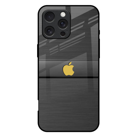 Grey Metallic Glass iPhone 16 Pro Max Glass Back Cover Online