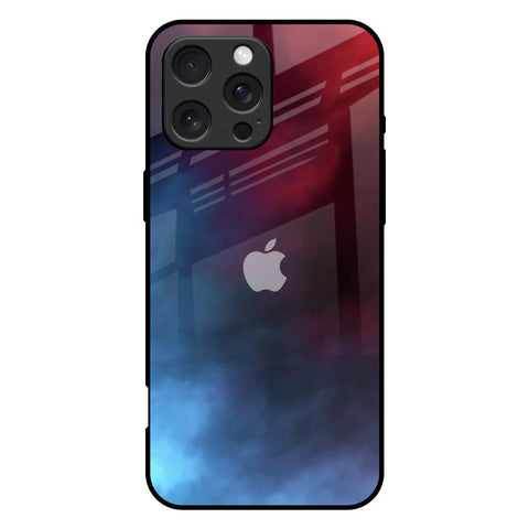 Smokey Watercolor iPhone 16 Pro Max Glass Back Cover Online