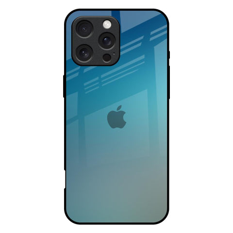 Sea Theme Gradient iPhone 16 Pro Max Glass Back Cover Online