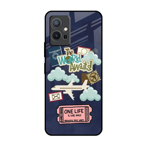 Tour The World IQOO Z6 5G Glass Back Cover Online