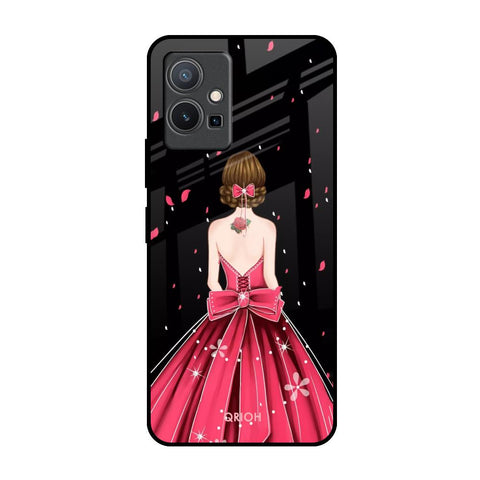 Fashion Princess IQOO Z6 5G Glass Back Cover Online