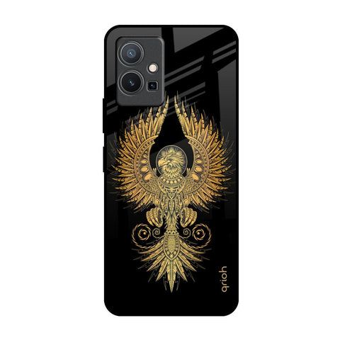 Mythical Phoenix Art IQOO Z6 5G Glass Back Cover Online