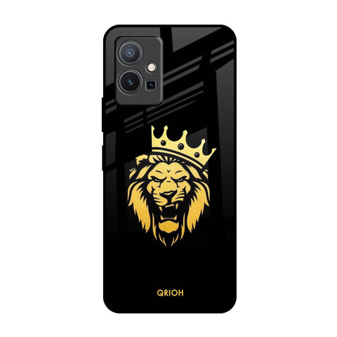 Lion The King IQOO Z6 5G Glass Back Cover Online
