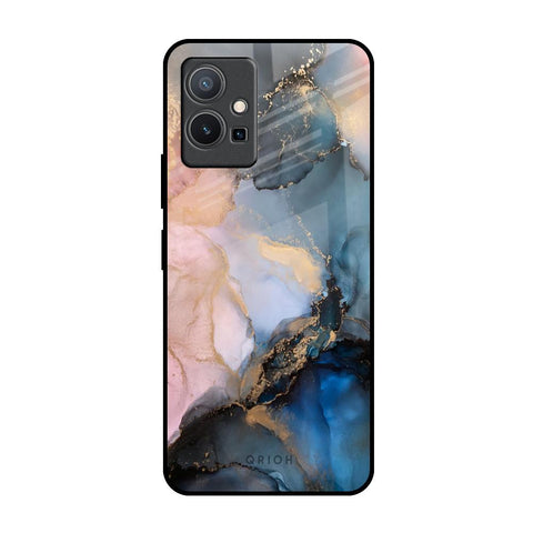 Marble Ink Abstract IQOO Z6 5G Glass Back Cover Online
