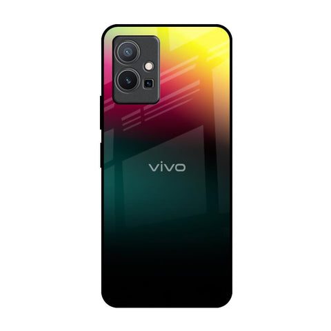 Sunland Gradient IQOO Z6 5G Glass Back Cover Online
