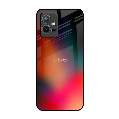 Playful Gradient IQOO Z6 5G Glass Back Cover Online