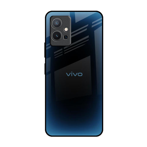 Blue Dynamic IQOO Z6 5G Glass Back Cover Online