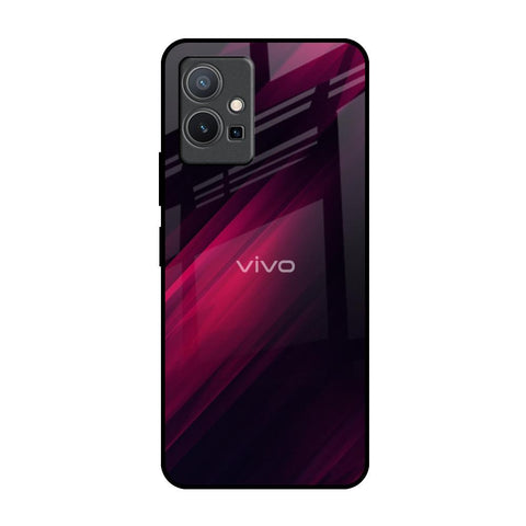 Razor Black IQOO Z6 5G Glass Back Cover Online