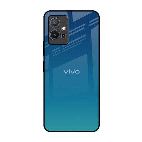 Celestial Blue IQOO Z6 5G Glass Back Cover Online