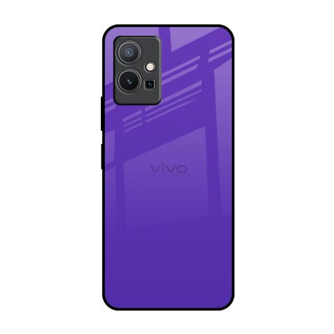 Amethyst Purple IQOO Z6 5G Glass Back Cover Online