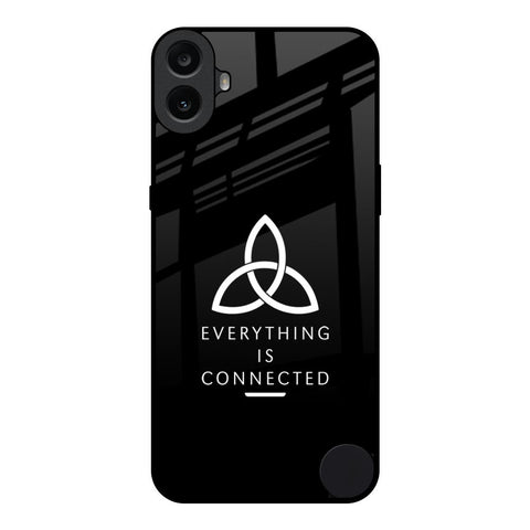 Everything Is Connected Nothing CMF Phone 1 Glass Back Cover Online