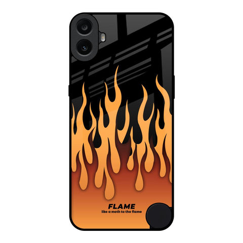 Fire Flame Nothing CMF Phone 1 Glass Back Cover Online