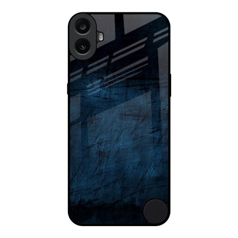 Dark Blue Grunge Nothing CMF Phone 1 Glass Back Cover Online
