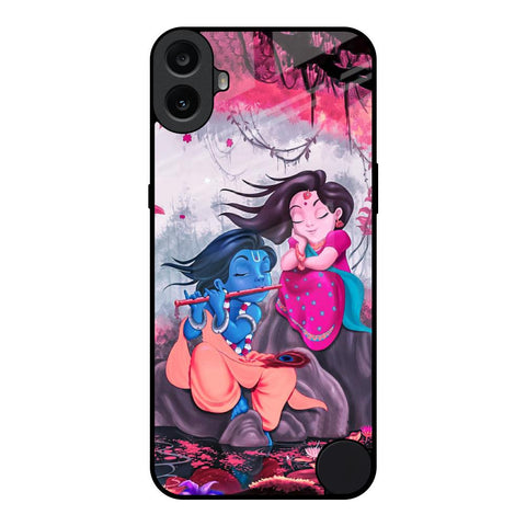 Radha Krishna Art Nothing CMF Phone 1 Glass Back Cover Online