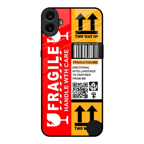Handle With Care Nothing CMF Phone 1 Glass Back Cover Online