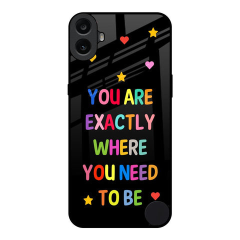 Magical Words Nothing CMF Phone 1 Glass Back Cover Online