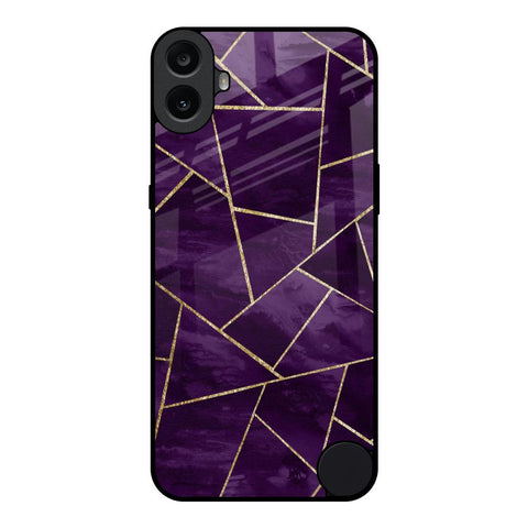 Geometric Purple Nothing CMF Phone 1 Glass Back Cover Online